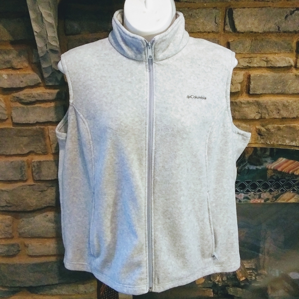 ⭐2X Columbia Women's fleece vest